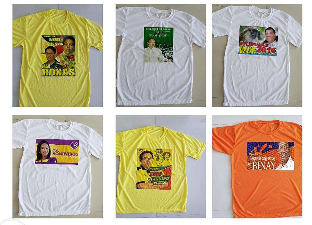 Election T-Shirts Pampanga
