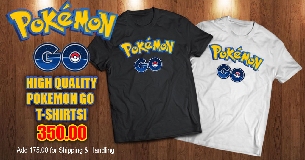 Pokemon Go T-Shirt Philippines